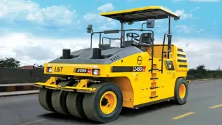 एलएंडटी2490HD Pneumatic Tyred Roller