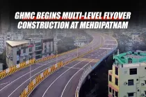 GHMC Begins Multi-Level Flyover Construction at Mehdipatnam