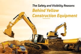 The Reason Why Yellow Is the Standard Color for Construction Machines